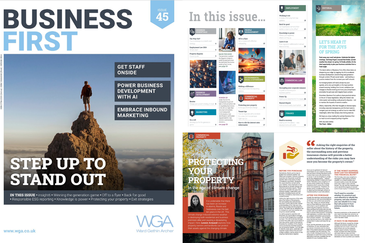 Business First - April 2024 Image