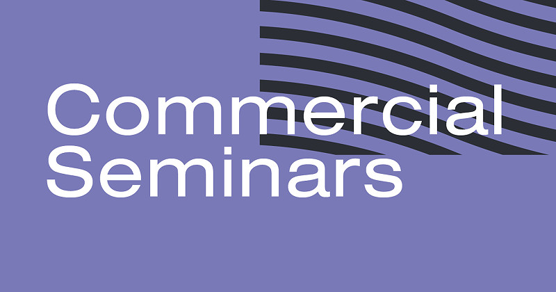 WGA Autumn Commercial Seminars